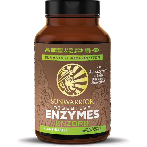 Enzorb Digestive Enzymes 90 vegcaps By Sunwarrior