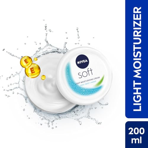 Nivea Soft Light Moisturiser 6.76 Fl Oz 196.5G