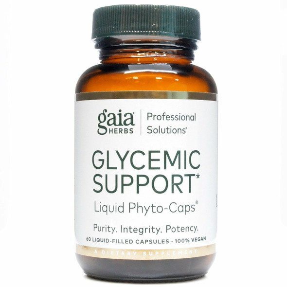 Glycemic Support 60 Liquid Phyto-Caps by Gaia Herbs