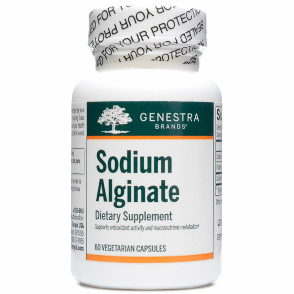 Sodium Alginate 400 mg 60 vcaps by Seroyal Genestra