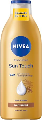 Nivea Sun Touch Body Lotion Gradual Glow Enhancing Body Lotion Daily Use 400 Ml