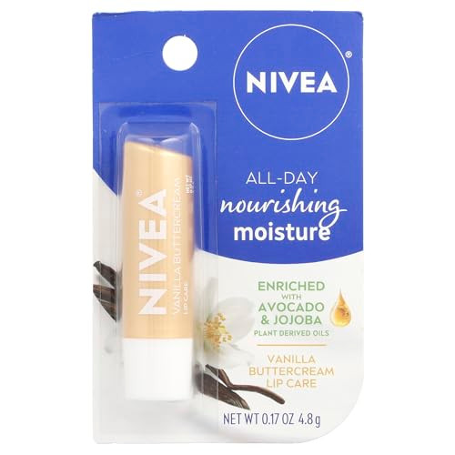 Nivea Lip Balm Vanilla Buttercream 0.17Oz