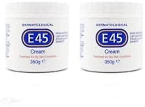 E45 Dermatological Cream Treatment For Dry Skin Conditions Pack Of 2 350G Pack Of 2