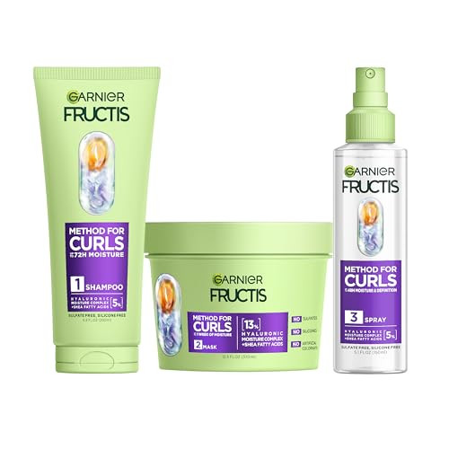 Garnier Fructis Method For Curls Curly Hair Products Moisture Filling Shampoo Hair