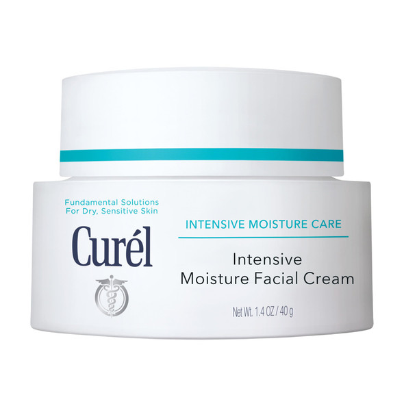 Curel Japanese Skin Care Intensive Face Moisturizer Cream Hydrating Face Lotion For 1.4 Oz