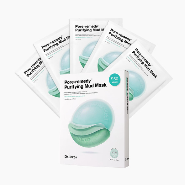 Dr.Jart+ Pore.Remedy Purifying Mud Korean Face Mask Sheet Mask Korean Skin Care