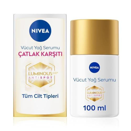 Nivea Luminous 630 Body Oil serum Nourishing Lightweight Body Oil Serum To 100 Ml