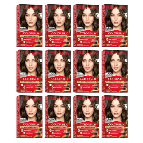 Revlon Colorsilk Beautiful Color 41 Medium Brown 1 Ea Pack Of 12 Silk Beautiful Color Pack Of 12
