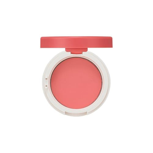 Holika Holika Jelly Dough Blusher 03 Strawberry Jelly Medium Coverage Glossy Finish Pink Palette Container
