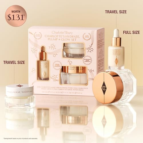 Charlotte Tilbury Hydrate Plump and Glow Set Magic Cream And Magic Serum