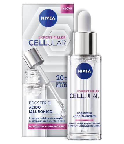 Nivea Cellular Expert Filler Hyaluronic Replumping Serum Lightweight Hydrating Facial Serum With 30 Ml