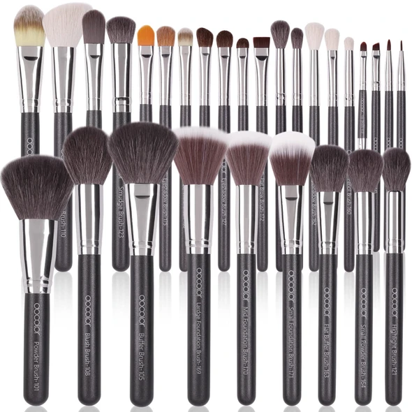 Docolor Professional Makeup Brush Set Makeup Brushes Valentines Day Gifts Premium Goat Professional Makeup Brush S 29Pcs