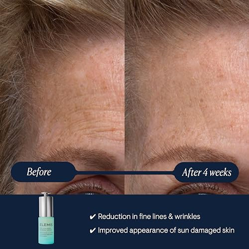 Elemis ProCollagen Renewal Serum Gentle Retinol Alternative For Smoothing Fine Lines and 15Ml