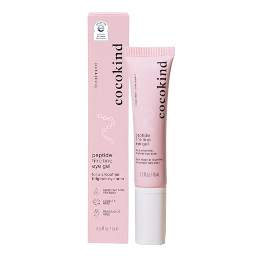 Cocokind Peptide Eye Gel Lightweight And Hydrating Fine Line Treatment To Reduce .5Oz