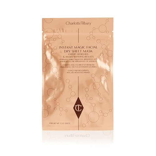 Charlotte Tilbury Instant Magic Dry Sheet Face Mask Reusable Hydrating Facial Mask With 1 Count