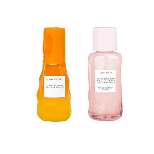Glow Recipe Brighten and Tighten Toner Duo Cloudberry Essence Toner Mini + Watermelon 30Ml