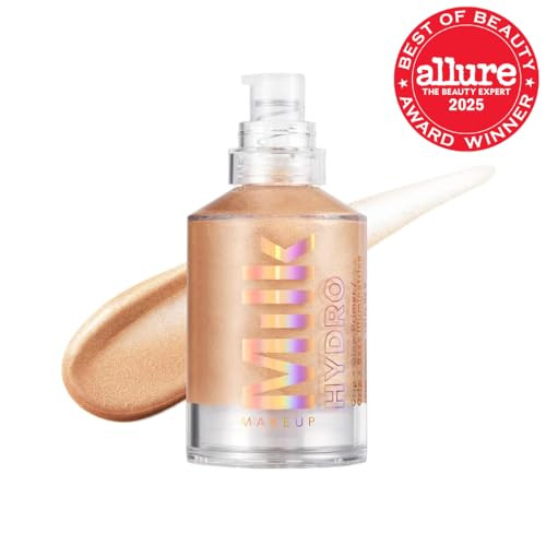 Milk Makeup Hydro Grip + Glow Primer With Hyaluronic Acid Illuminating Face Primer 1 Oz