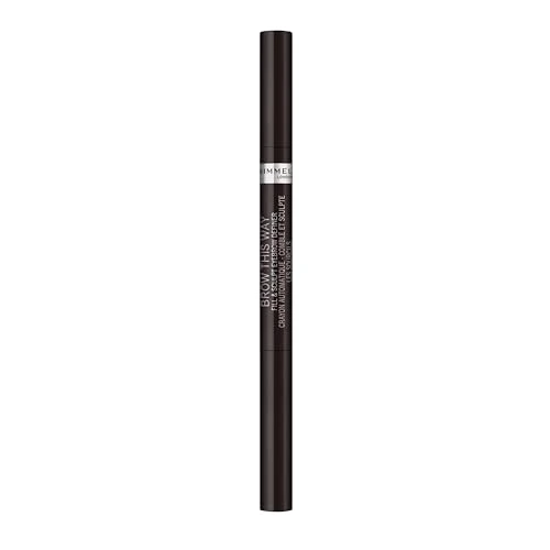 Rimmel Brow This Way Fill and Sculpt Eyebrow Definer Soft Black