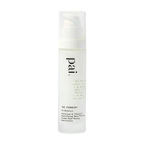 Pai Skincare The Pioneer: Geranium + Thistle Mattifying Moisturizer Natural Vegan Sensitive Skincare 1.7 Fl Oz