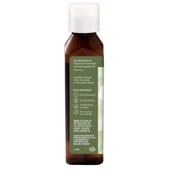 Aura Cacia Organic Skin Care Oil Balancing Jojoba 4 Fluid Ounce