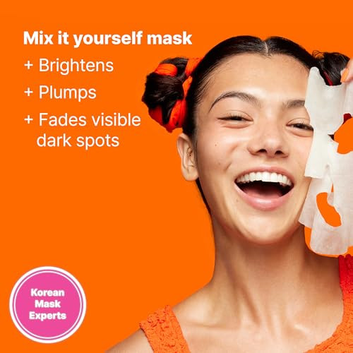 Dr.Jart+ Brightamin Brightening Plumping Korean Face Mask With Vitamin C Korean Skin 1 Pack