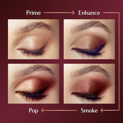Charlotte Tilbury Luxury Palette Eyeshadow Shimmer Metallic and Satin Matte Eyeshadow Quad With S The Rock Chick