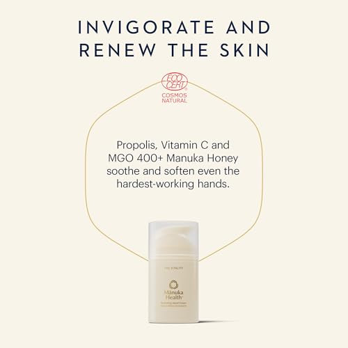 Manuka Health Hydrating Hand Cream With Vitamin C Manuka Honey andPropolis / Natural 50 Ml