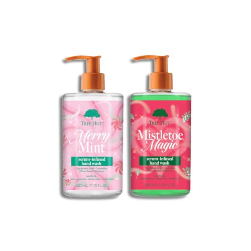 Tree Hut Holiday Hand Wash Duo Set Hydrating and Nourishing Cleansing With