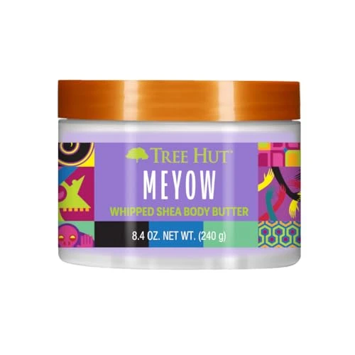 Tree Hut Meyow Whipped Shea Body Butter Hydrating and Nourishing Body Lotion With 8.4 Fl Oz