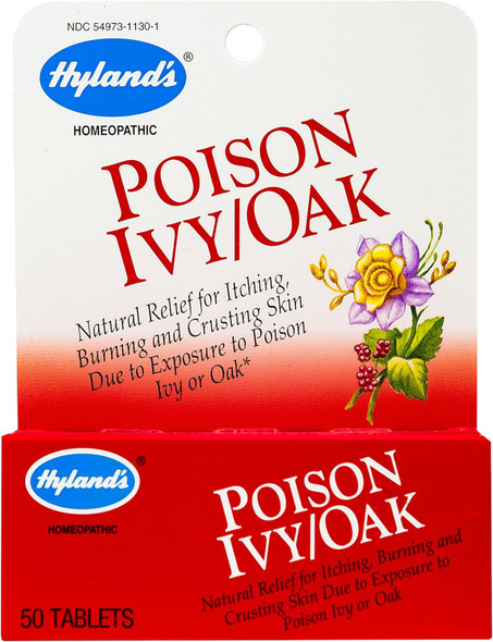 Poison Ivy/Oak 50 Tabs By Hylands Discontinued