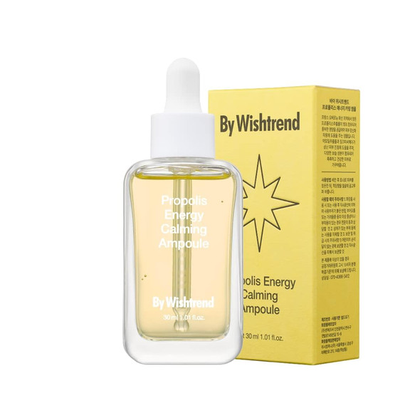 By Wishtrend Propolis Energy Calming Ampoule Prevent Blemishes Hydration Hyperpigmentation For Sensitive Troubled 30Ml