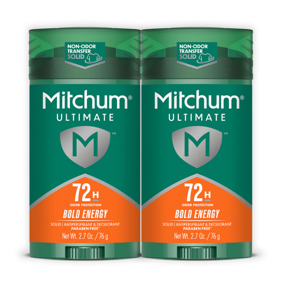 Mitchum Ultimate 72Hr Odor Protection Men S Antiperspirant and Deodorant LongLasting Freshness 2 Pack