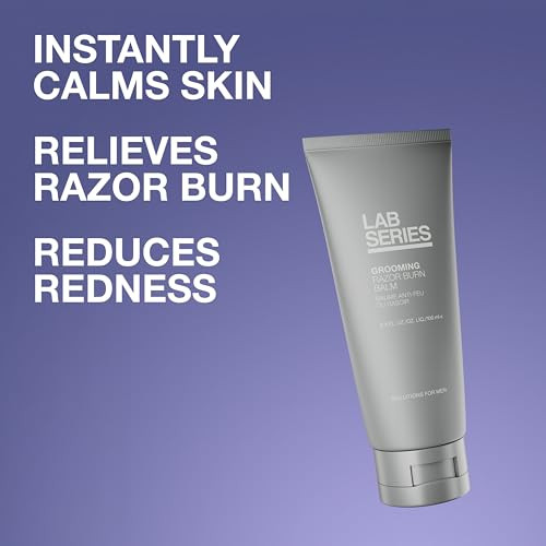 Lab Series MenS Grooming Razor Burn Balm After Shave Lotion For Men Hydrates 3.4 Ounce