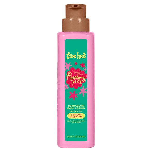 Tree Hut Hydraglow Body Lotion Cinnamon Dolce Hydrating and Moisturizing Daily Body Lotion 18 Fl Oz