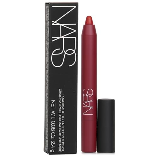 Nars Powermatte High Intensity Lip Pencil / Cruella Scarlet Red Pack Of .08 Oz 2.4 G