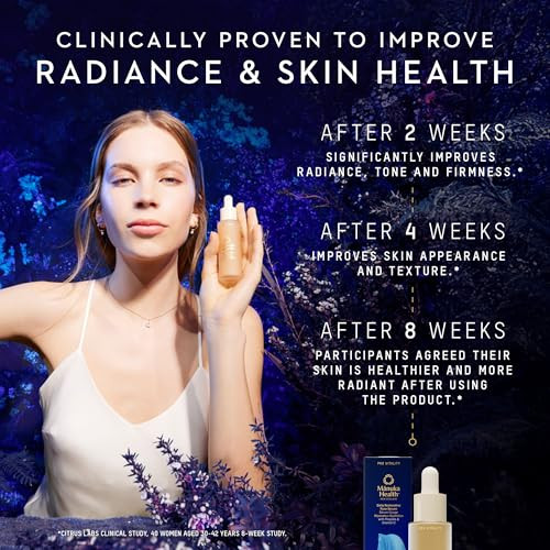 Manuka Health Daily Restorative Face Serum With Vitamin C Manuka Honey and Propolis 30 Ml