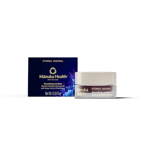 Manuka Health Nourishing Lip Balm With Manuka Honey Royal Jelly and Elderberry / 10 Ml