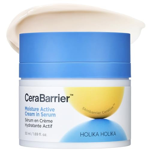 Holika Holika Cerabarrier Moisture Active Cream In Serum Face Hydrating Barrier Repair 5 1.69Oz