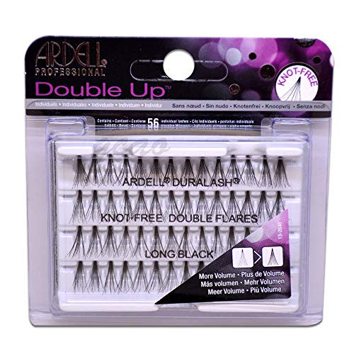 Ardell Double Individuals Knot Double Flares Black Long 3 Pack 3 Pack