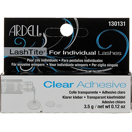 Ardell Lashtite Adhesive Clear Bottle Black Package Pack Of 6 0.12 Ounce Pack Of 6