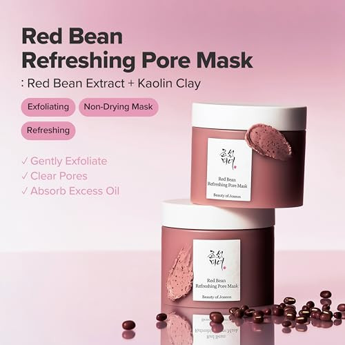 Beauty Of Joseon Red Bean Pore Refreshing Mask Mud Cream Hydrating Wash Off Pack 140Ml