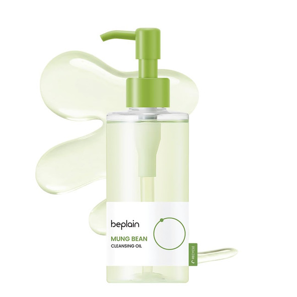 Beplain Mung Bean Cleansing Oil Gentle Makeup Remover For Sensitive Skin Deep 6.76 Fl.Oz
