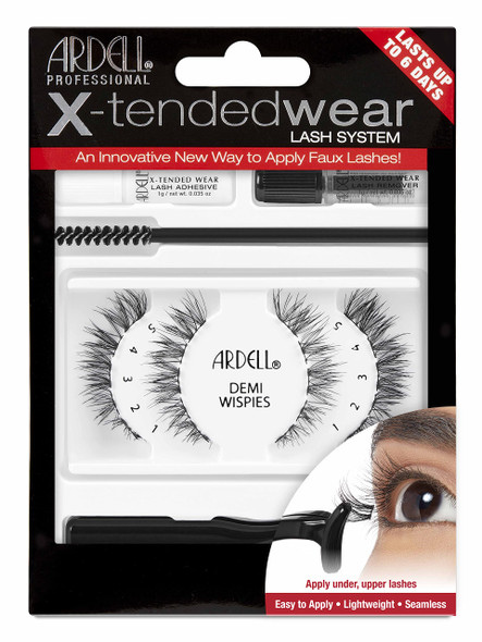 Ardell Individual Lashes XTended Wear 105 LongLasting Diy Lash Clusters Eyelash Extensions 4 Pack