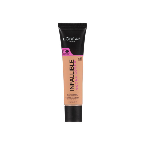 L'Oreal Infallible Total Cover Foundation, Sand Beige 1 oz