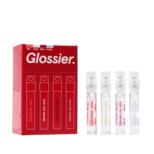 Glossier You Mini Wardrobe Fragrance Set 4 Unisex Travel Size Eau De 1.5Ml