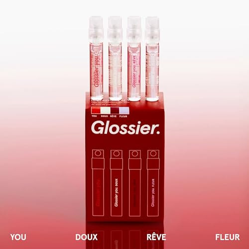 Glossier You Mini Wardrobe Fragrance Set 4 Unisex Travel Size Eau De 1.5Ml