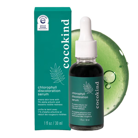Cocokind Chlorophyll Discoloration Serum Sensitive Skin Friendly Spot Fading Serum To Target Ation Serum Sensitive Skin 1 Fl Oz