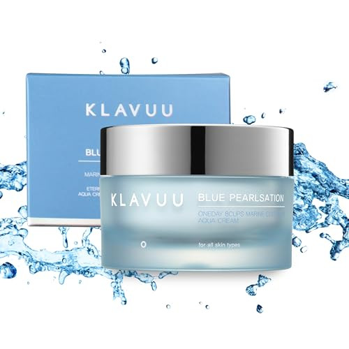 Klavuu Blue Pearlsation One Day 8 Cups Aqua Cream Cooling Effect and 1.69 Floz