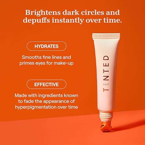 Live Tinted Superhue Brightening Eye Cream Instantly Refreshes And Brightens Hydrating and Soothing 0.5 Fl Oz