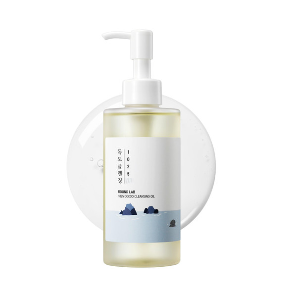Round Lab 1025 Dokdo Cleansing Oil Lightweight Oil Cleanser For Face Makeup Remover 6.76 Fl Oz